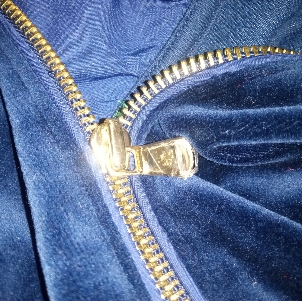 Ralph Lauren Navy Blue Hooded Zip-Up Jacket - Picture 5 of 9